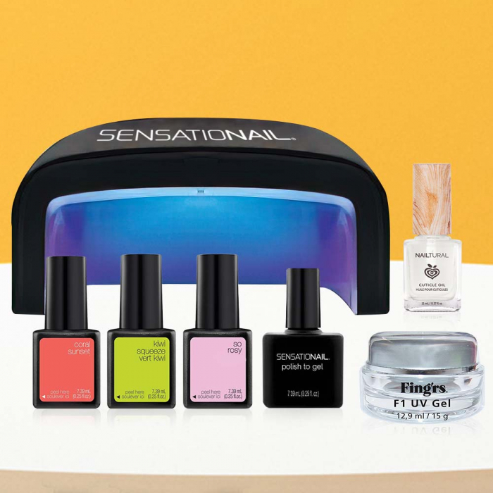 Kit unghii gel incepatori Essential 4 [2]