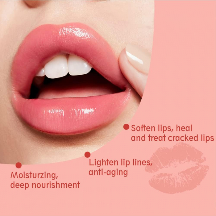 Lip oil tratament de buze cu efect de marire si hidratare de zi si noapte, set 2 bucati [4]