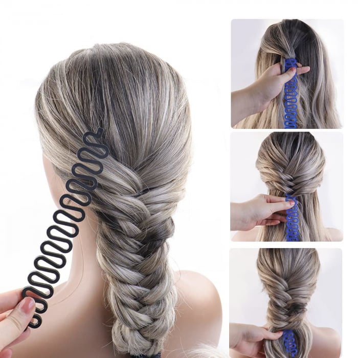 Cap de papusa pentru coafat cu accesorii · Vero Saten [5]
