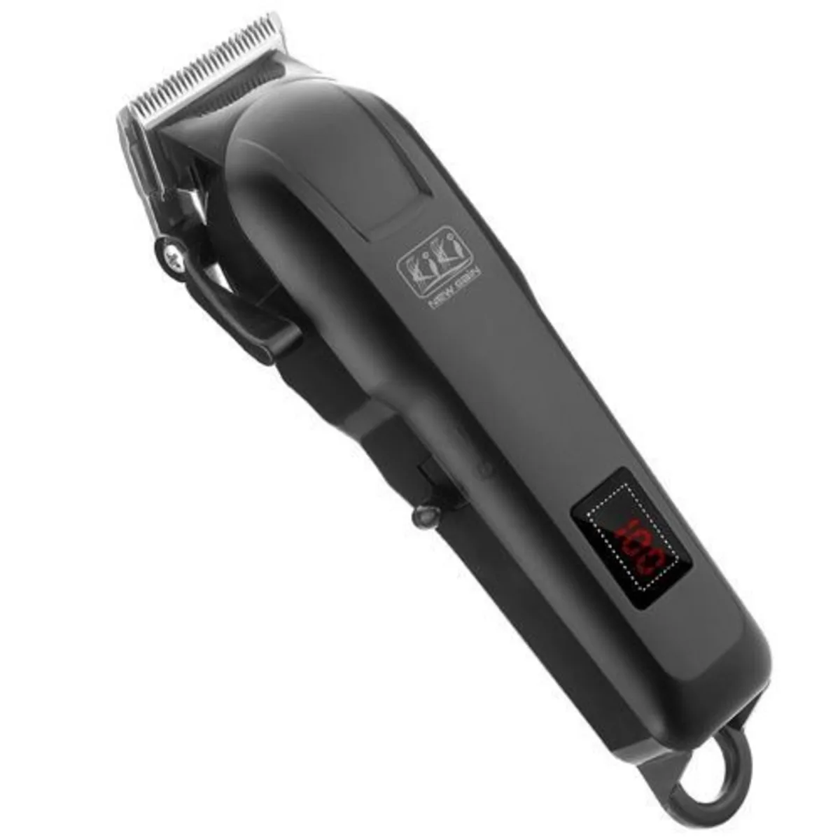 Masina de tuns profesionala NG-777, neagra, fara fir, afisaj LED, autonomie 4h [5]