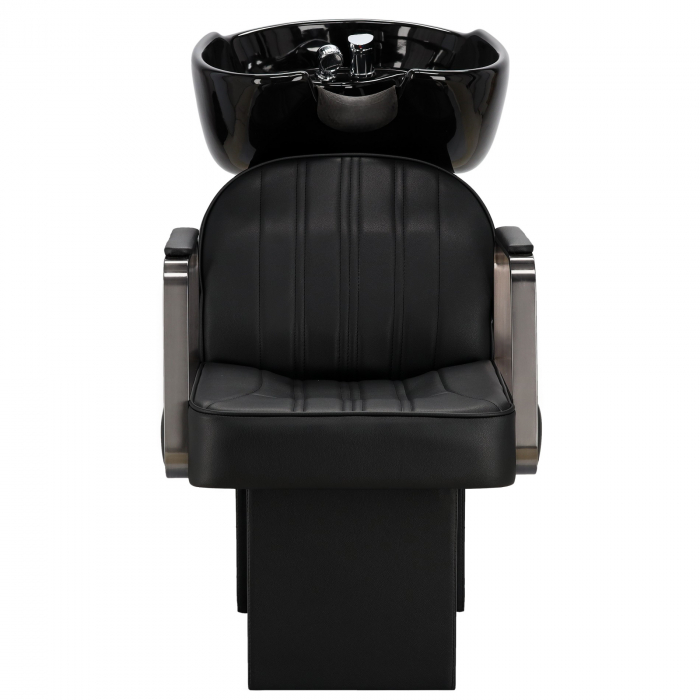 Mobila salon infrumusetare cu scafa coafor si scaun frizerie - 2 bucati [2]