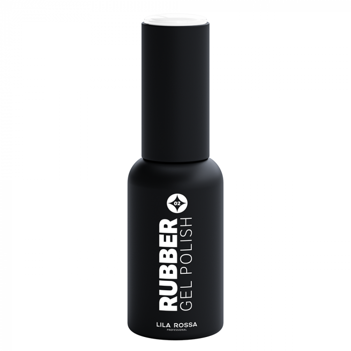 Oja semipermanenta · Rubber · 002 White lucios · 7 ml [2]