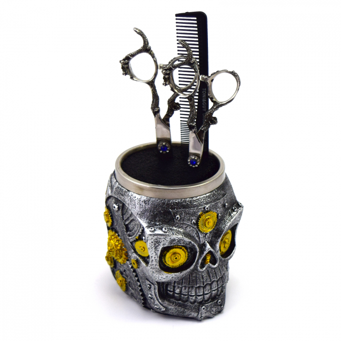 Organizator frizerie cap schelet [4]