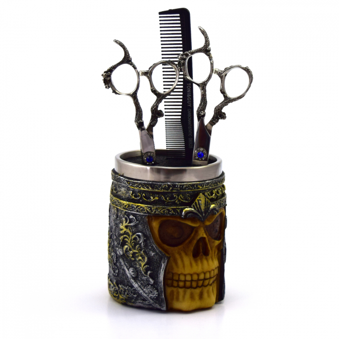 Organizator frizerie cap schelet razboinic [2]