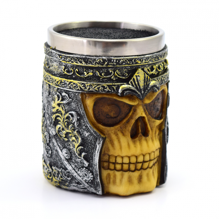 Organizator frizerie cap schelet razboinic [4]
