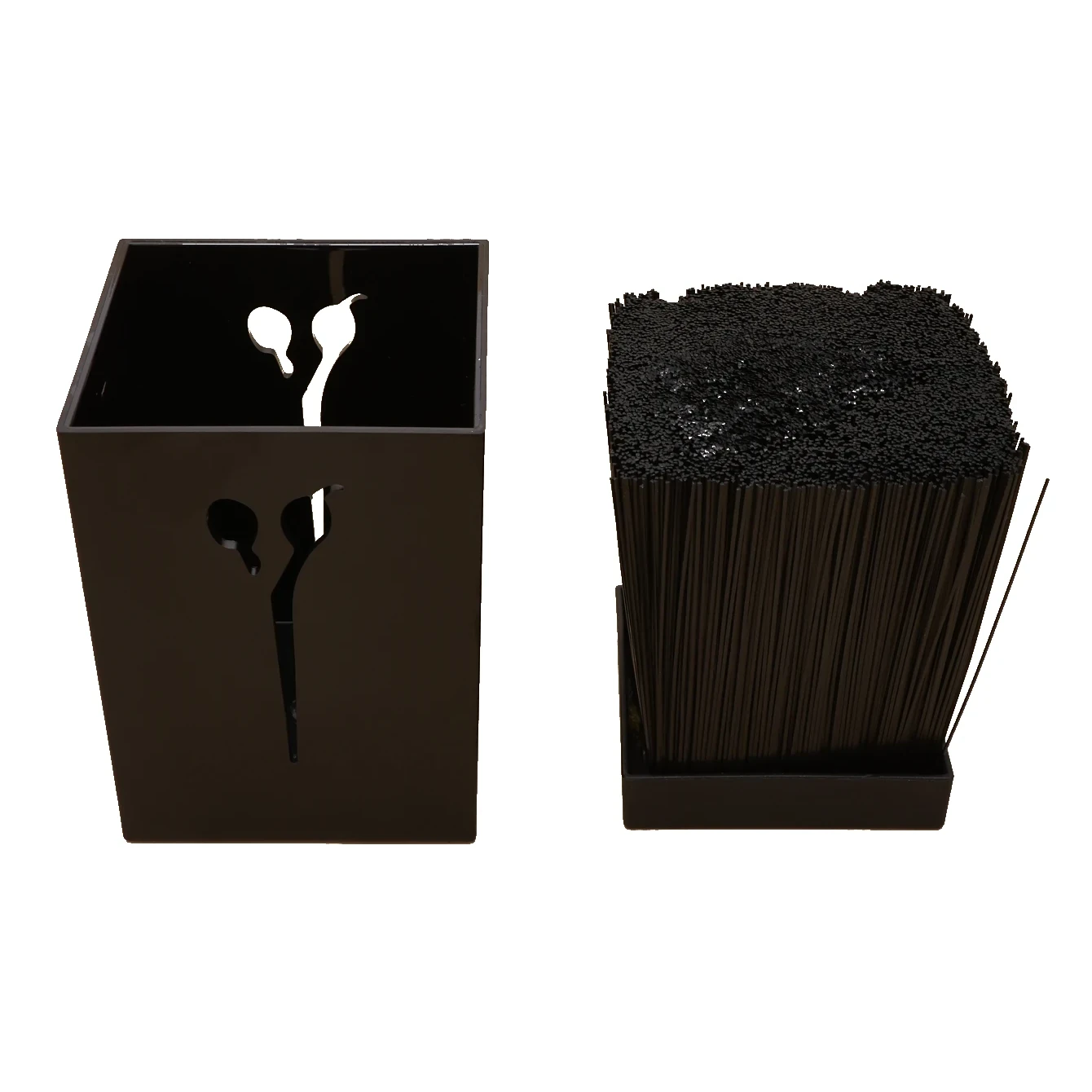 Organizator frizerie · negru · organizator foarfeci [3]