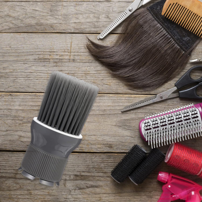 Pamatuf frizerie barber shop, Gri, care se ataseaza de Uscator de par [6]