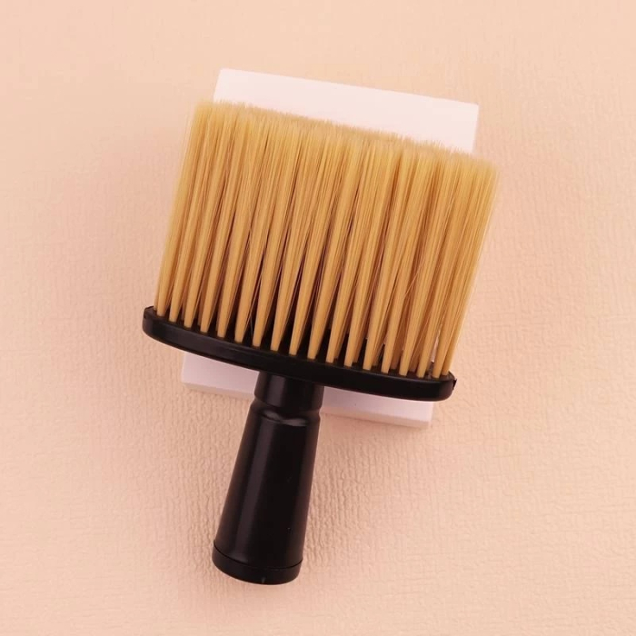 Pămătuf frizerie profesional cu perii moi și mâner ergonomic [3]