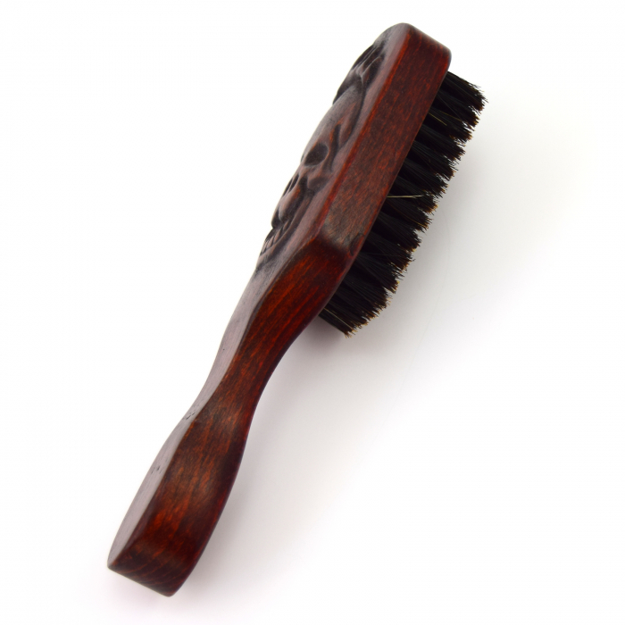 Perie de barba Skeleton cu maner [2]
