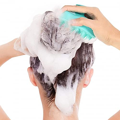 Perie Masaj Capilar, Samponare si Curatare Scalp, Stimulare Crestere Par, Silicon [3]