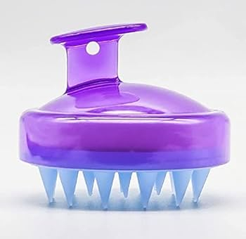 Perie Masaj Capilar, Samponare si Curatare Scalp, Stimulare Crestere Par, Silicon [2]