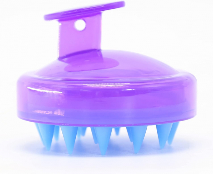Perie Masaj Capilar, Samponare si Curatare Scalp, Stimulare Crestere Par, Silicon [4]