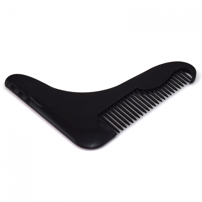 Pieptene barba cu sablon pentru barba [3]
