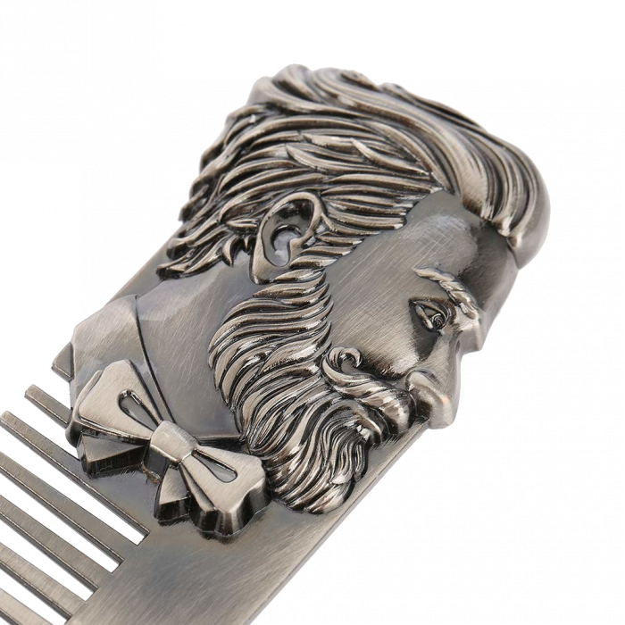 Pieptene barba metal [4]