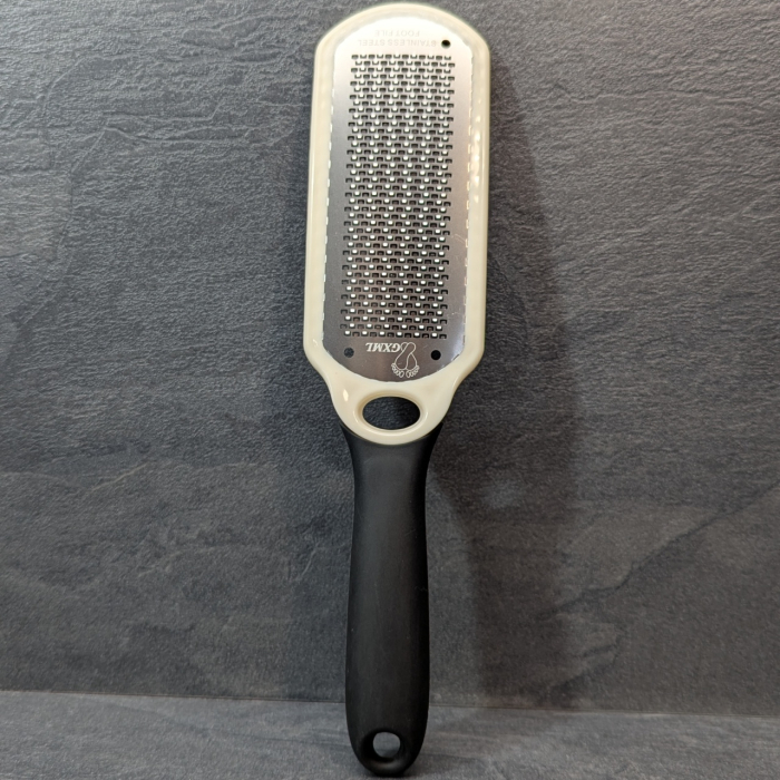 Pila metal calcaie alba razuitor pedichiura, inox [6]