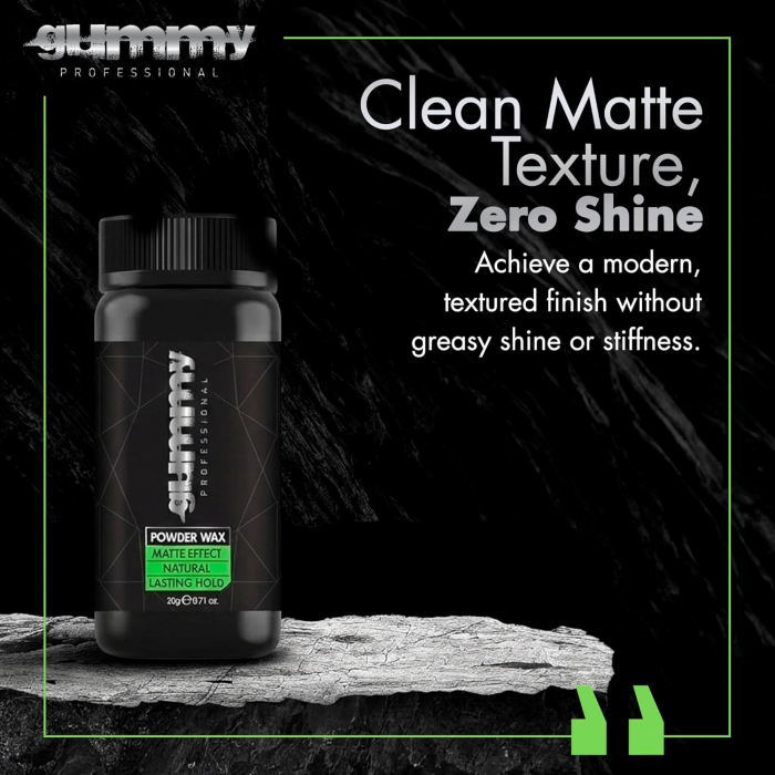 Pudra de volum - Gummy Powder Wax Matte Effect 20g - Finish Mat și Fixare Puternică [7]