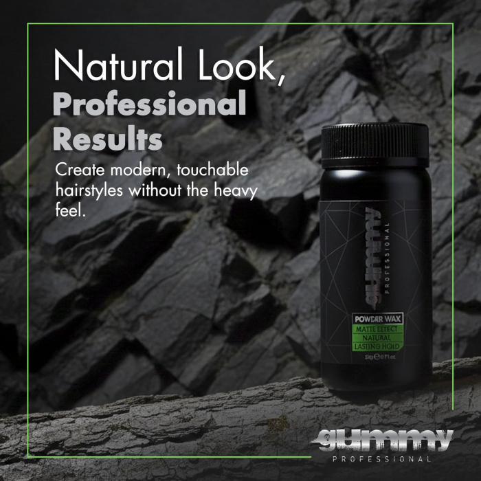 Pudra de volum - Gummy Powder Wax Matte Effect 20g - Finish Mat și Fixare Puternică [6]