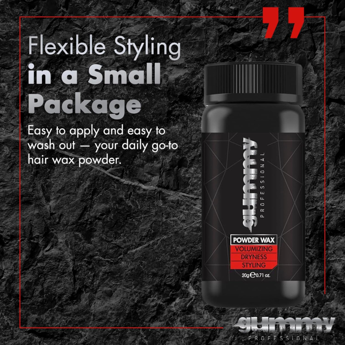 Pudra de volum - Gummy Powder Wax Volum Effect 20g - Volum, Textură și Finish Mat [8]