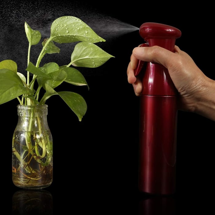 Pulverizator automat coafor 200 ml, plastic dur, visiniu [3]