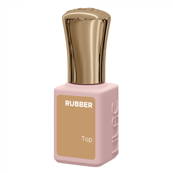 Rubber Top Lilac, topcoat pentru oja semipermanenta, 6g [3]