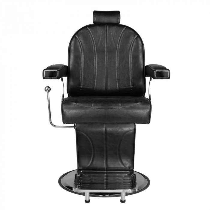 Scaun barber salon frizerie, reglabil, Negru SSB009 [4]