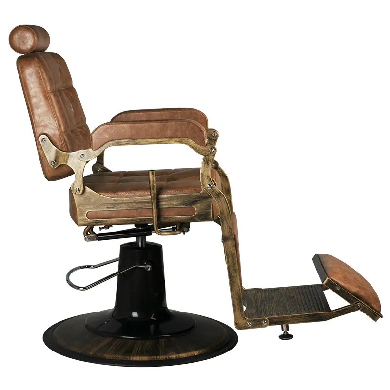Scaun de frizerie Koken Light Brown Vintage BarberPub [7]