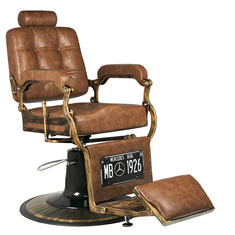 Scaun de frizerie Koken Light Brown Vintage BarberPub [2]