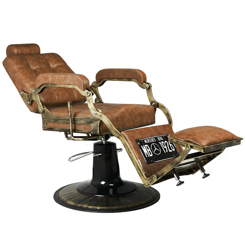 Scaun de frizerie Koken Light Brown Vintage BarberPub [5]