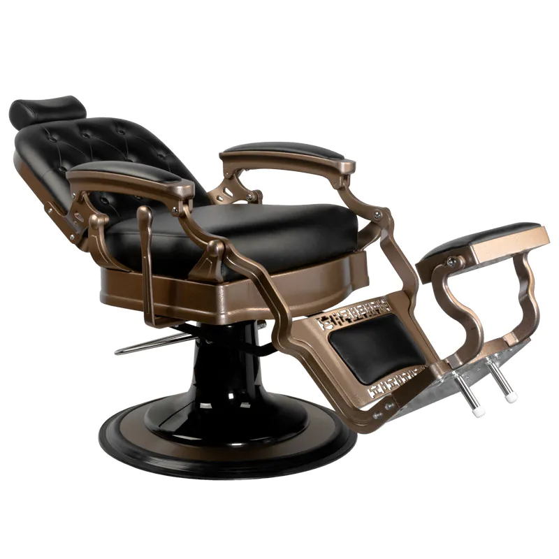 Scaun frizerie barber shop · Franky BarberPub · Bronz [4]
