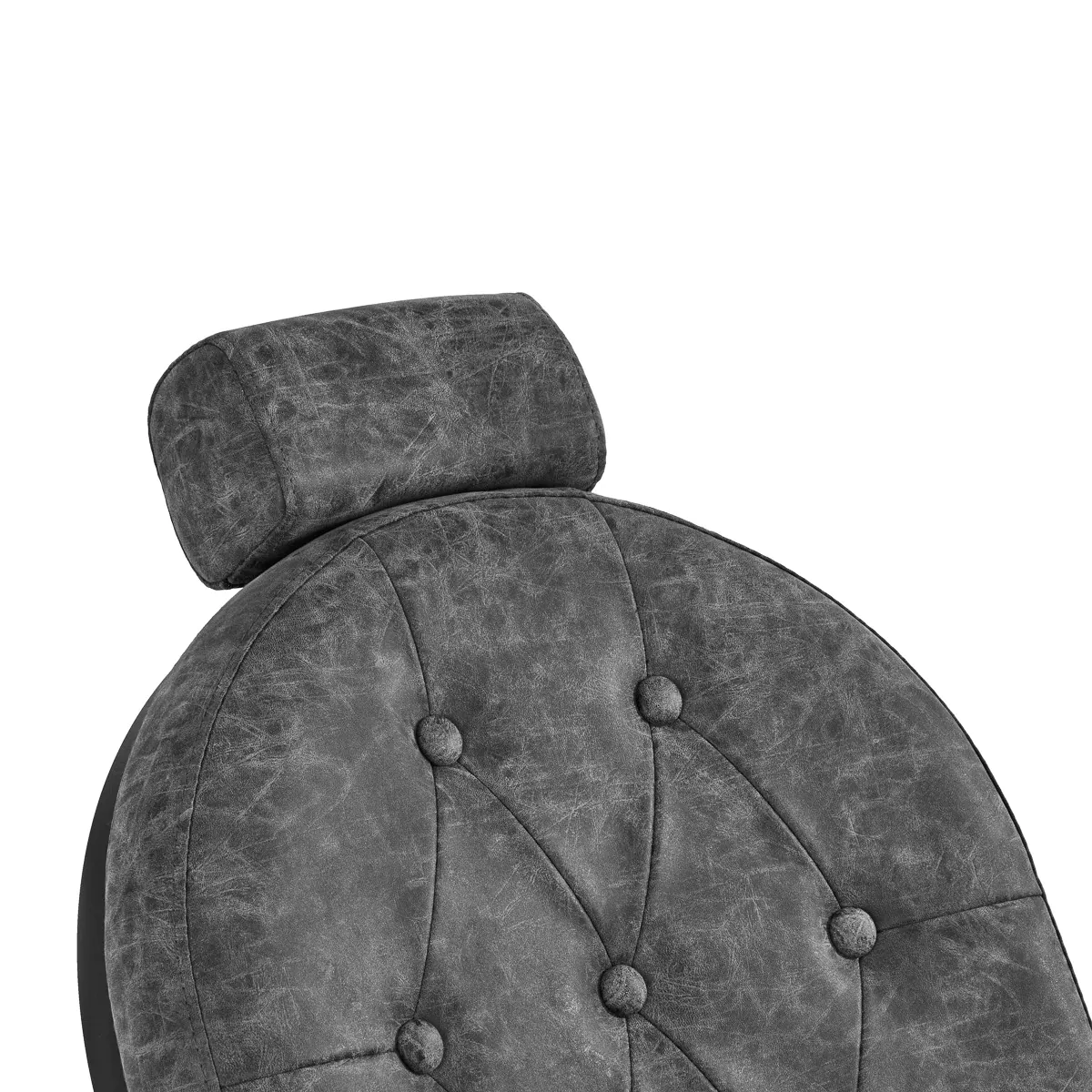Scaun frizerie Imperator Old Leather Gray · BarberPub [15]