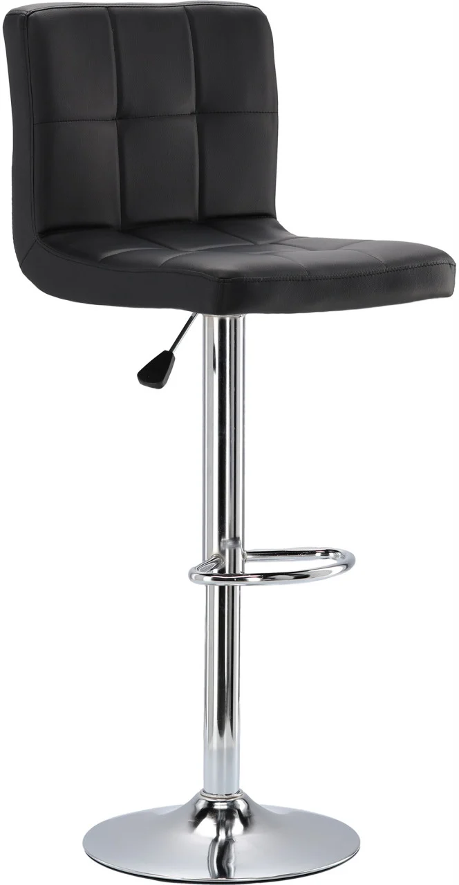 Scaun cosmetic makeup negru cu spatar [2]