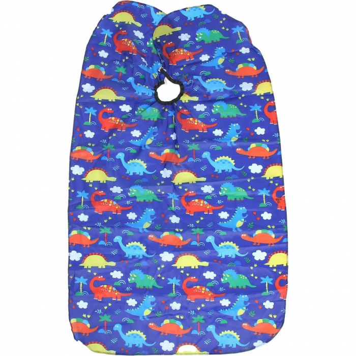 Set 2 Pelerine pentru tuns copii, baitei si fetite, cu imprimeu Dinosauri [5]