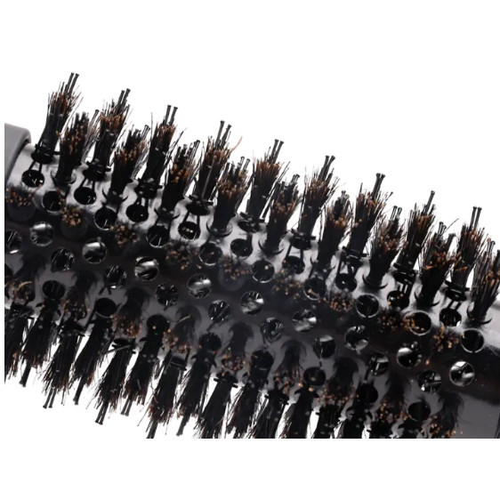 Set 4 perii rotunde profesionale coafor, ceramice, 25/32/45/53mm, cu ac pentru secționare, perii rotunde pentru coafat [7]