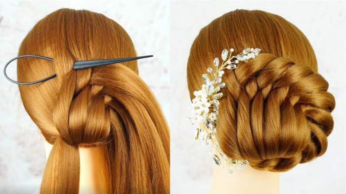 Set accesorii frizerie coafor pentru impletituri, coc, 5 piese [2]