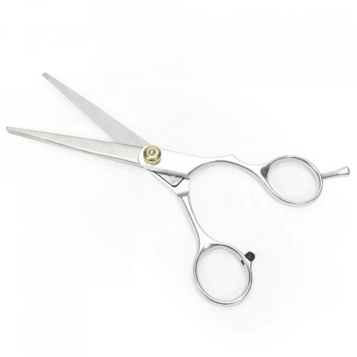 Set barber pentru ingrijire barbati cu foarfeca tuns piepten si perie barba [2]