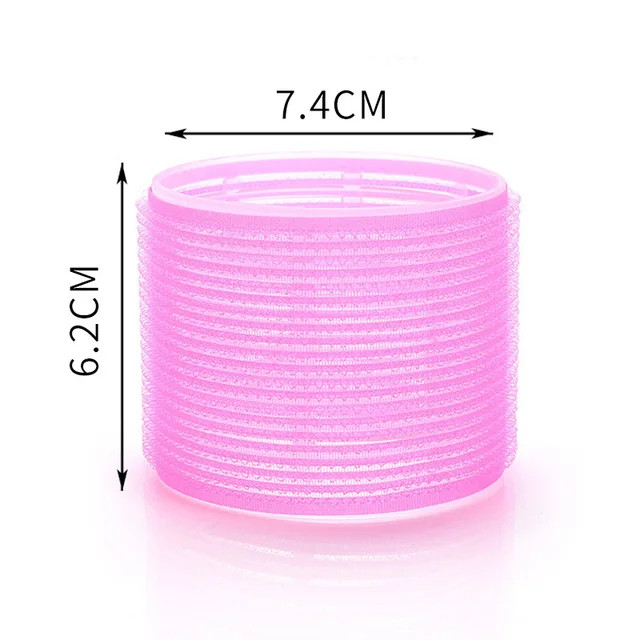 Set Bigudiuri Mari cu scai pentru curtain bangs, 6 buc [2]