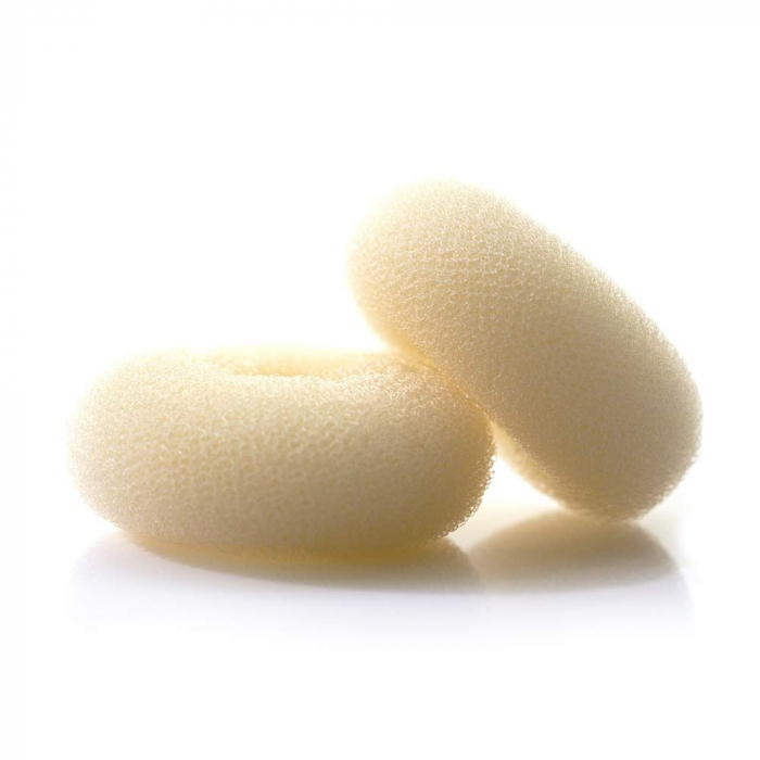 Set burete pentru coc, 7 bureti coc blond, 5 elestice pentru par, 60 ace coc [3]