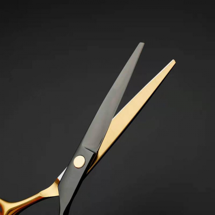 Set foarfeca de tuns si filat 6" pentru frizerie coafor cu geanta frizerie, Dorian [2]