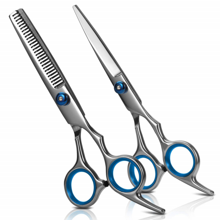 Set foarfeca de tuns si filat Asko 6" pentru frizerie coafor salon inox [2]