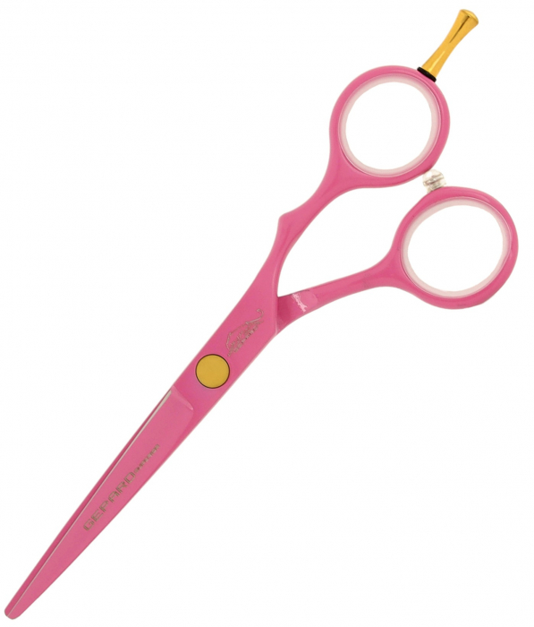 foarfeca tuns si foarfeca filat roz, husa de protectie, pink [2]