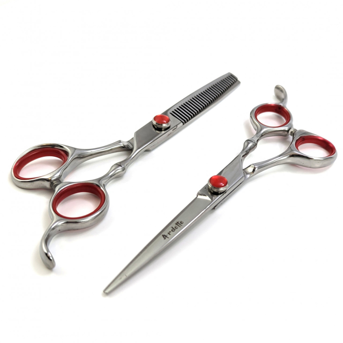 Set foarfeca tuns si filat Ardette, Kapio, Red Silver, marime 6 [3]