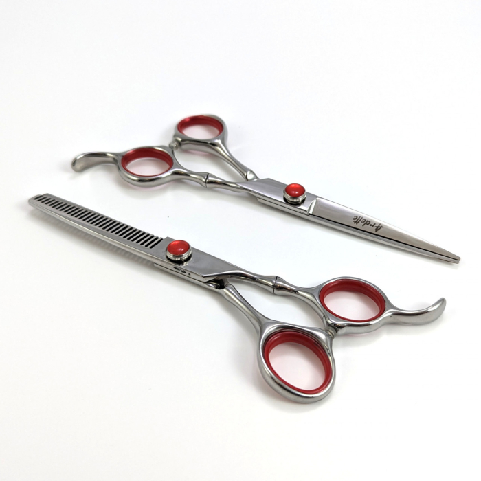 Set foarfeca tuns si filat Ardette, Kapio, Red Silver, marime 6 [4]