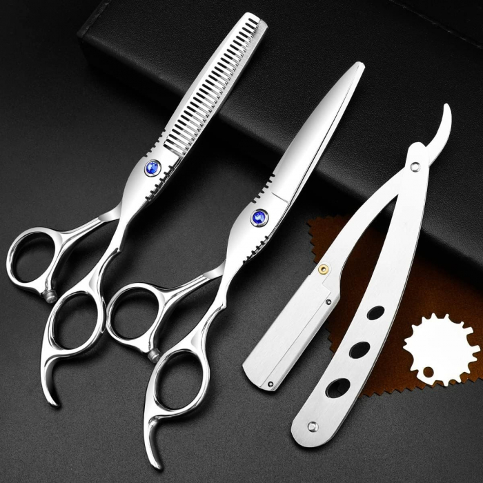 Set foarfeca tuns si filat profesionala cu brici metalic · Santiago · 4 piese [2]