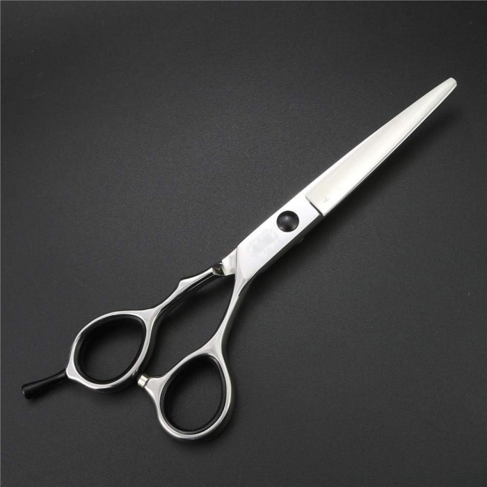 Set foarfeca tuns si foarfeca filat · Sword Cut · 10 piese ·  clipsuri metalice · pieptan carbon · husa depozitare · pelerina tuns · pamatuf frizerie · brici pentru filat parul. [9]