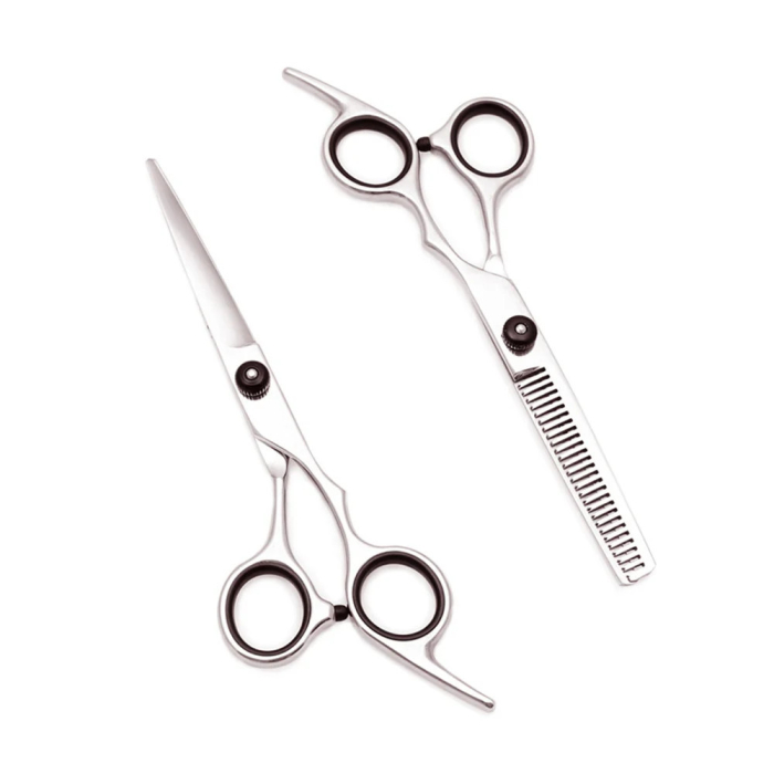 Set foarfeci frizerie - Foarfeca tuns cu foarfeca filat, marime 6 inch, Ardette [5]