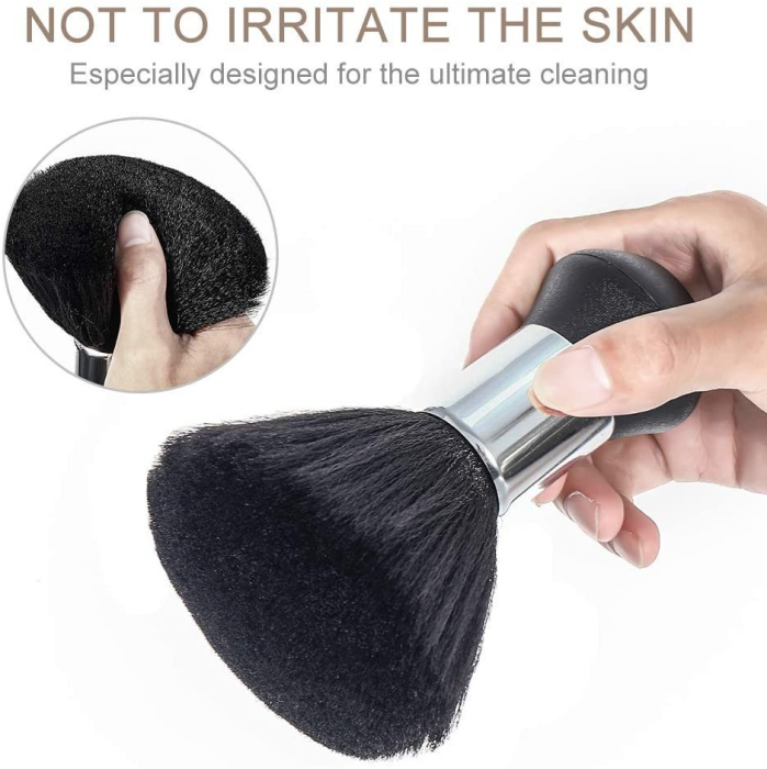 Set frizerie coafor Adriano cu pelerina manta si pamatuf negru [3]