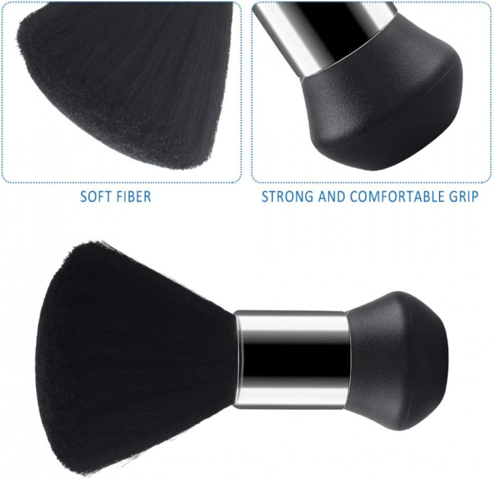 Set frizerie coafor AdrianoZ cu pelerina manta si pamatuf negru [3]