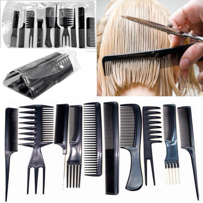 Set frizerie coafor complet FoolMoon profesional cu uscator, placa si masina tuns [5]