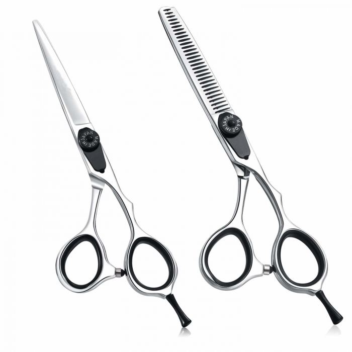 set coafor frizerie cu masina de tuns foarfeca de tuns foarfeca de filat [7]