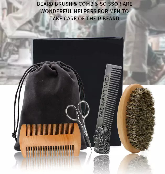 Set ingrijire barba si mustata pentru barbati Ardette 5 piese [6]
